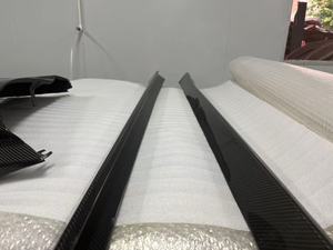 Bộ body kit phong cách MRD Q50 LB dành cho Infiniti Q50 2014+ làm từ sợi thủy tinh gia cường nhựa (FRP), bao gồm cản trước, ốp sườn, khuếch tán sau và cánh gió. - Product Image 6