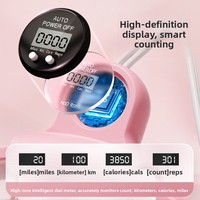 Disque de comptage intelligent lesté en PP pour l'amincissement abdominal et l'embellissement de la taille chez la femme, conception détachable et sécurisée pour le fitness à domicile
