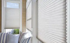 LIUJIA 2023 pileli Plissee ohne Bohren mit Klemmtrager kolay düzeltme sondaj yok dantel pencere perde plisse shades panjur kapı