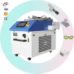 Hoge Snelheid 600Mm Laser Schone Breedte 1000W 1500W 2000W 3000W Fiber Laser Reiniger Voor Roest Verwijdering Laser Reinigingsmachine