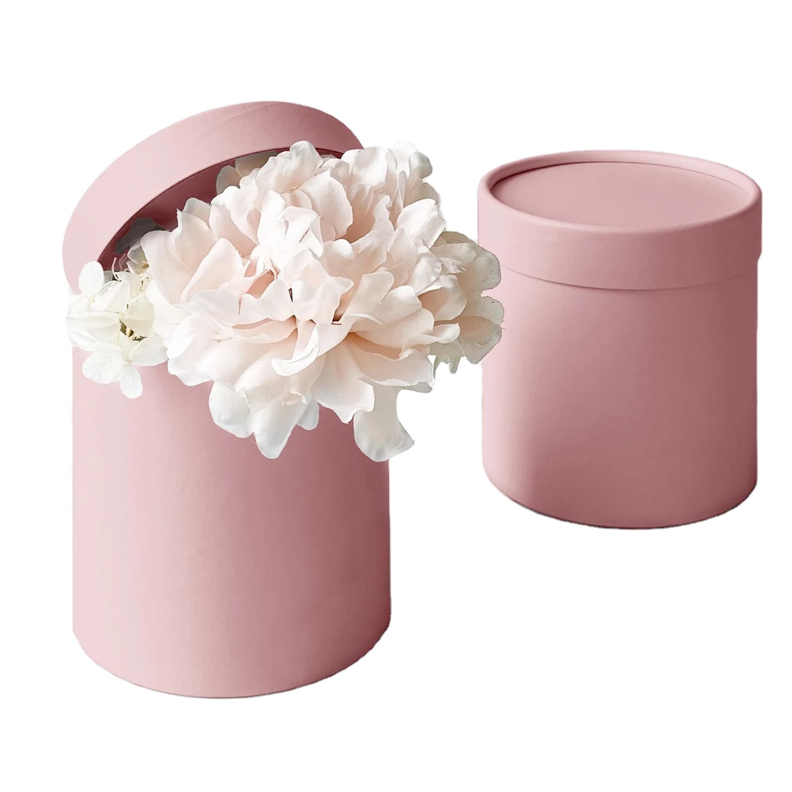 Wholesale Custom Design Printing Small Eco Friendly Round Paper Cardboard Box Tube Gift Flower Packaging Cylinder Paper Tube
