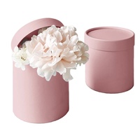 Wholesale Custom Design Printing Small Eco Friendly Round Paper Cardboard Box Tube Gift Flower Packaging Cylinder Paper Tube