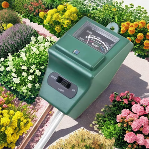 Kit d'outils de jardinage 3-en-1 le plus vendu : <span class=keywords><strong>Testeur</strong></span> de pH, d'éclairage et d'<span class=keywords><strong>humidité</strong></span> du sol pour l'entretien des plantes, idéal pour le jardin, la pelouse et la ferme - Product Image 1