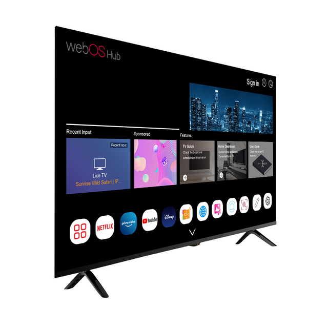 Flat Screen Television 4K Smart TV 32 43 55 65 Inch LED TV with WiFi Android 14 Hotel TV