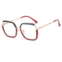 Nouvelles lunettes de mode anti-lumière bleue Tr90, lunettes optiques pour femmes, lunettes bloquant la lumière bleue pour ordinateur