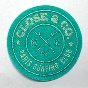 カスタマイズ可能な3Dプリント犬刺繍パッチ黒カエルクマ足プリントフルーツツルキャンバスレザーパッチ帽子デザインデザイナー - Product Image 5