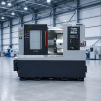 Tour CNC à lit incliné avec structure à broches parallèles LK-200L