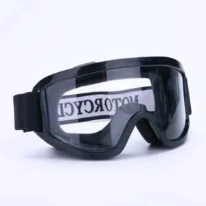 Vente directe en usine CE ANSI lunettes de protection des yeux jetables anti-buée