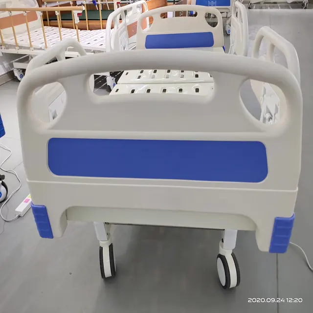 ที่มีคุณภาพดีโรงพยาบาลเตียงอุปกรณ์ทางการแพทย์ Abs/wood วัสดุหัวคณะกรรมการเท้าสำหรับเตียงในโรงพยาบาล