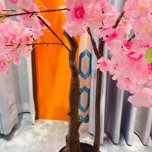 Árbol Artificial de Flores de Cerezo Rosa de 1.2 m de Altura con Maceta, para Interiores, Oficina, Bodas, Árbol de los Deseos, para Navidad y Acción de Gracias - Product Image 6