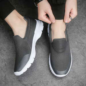 Manufacturer Men <strong>Shoes</strong> Fashion Knitting Fabric Running Sneakers Super Light Breathable Jogging <strong>Casual</strong> <strong>Shoes</strong> - Product Image 2