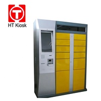 Terminal de libre-service personnalisé à écran tactile, armoire casier autoportante en acier laminé à froid pour intérieur, garantie 1 an