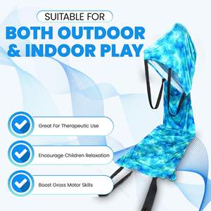 12 फीट टिकाऊ क्रॉल प्रतिरोध सुरंग आदर्श शांत संवेदी खेल के लिए संपीड़न संपीड़न संवेदी संपीड़न सुरंग - Product Image 5