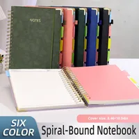 Carnet à spirales A5 ligné en anglais pour l'exportation, agenda, journal étudiant, vente en gros, impression de logo