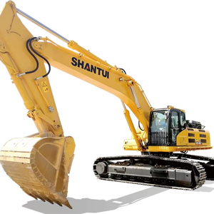 Excavatrice sur chenilles hydraulique de grande taille SHANTUI SE550 SE550LCW de 55 tonnes (53T) avec accessoires - Product Image 1