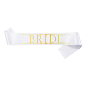 Go Party NOVIA NOVIO BEST MAN GROOMSMAN Sash Decoración para fiesta de <span class=keywords><strong>boda</strong></span> Correa para el hombro Fajas de satén Cinturón de hombro Cinta de <span class=keywords><strong>etiqueta</strong></span> - Product Image 6