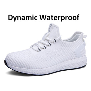 รองเท้าเดินป่ากันน้ำแบบไดนามิกสำหรับกิจกรรมกลางแจ้ง รองเท้าถักแบบระบายอากาศได้ดี สำหรับผู้ชายและผู้หญิง วัสดุ EVA โพลีเอสเตอร์ สำหรับผู้ใหญ่  ไซส์ 30-45 วันจัดส่ง 30-45 วัน - Product Image 2