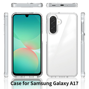 Funda Transparente para <span class=keywords><strong>Samsung</strong></span> Galaxy A17, Antirrayaduras, TPU+PC, Antigolpes, Protectora, para <span class=keywords><strong>Samsung</strong></span> A07 A27 A37 A57 A16 - Product Image 2