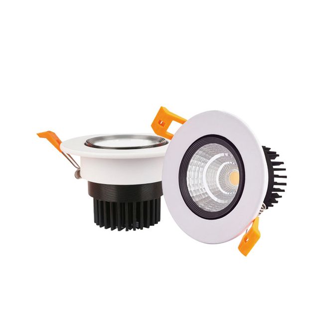 120lm/w Trade Assurance 12w Cob Led Fire Rated Downlight  Down Light Spot Led Ceiling Spotlight Foshan Manufacturer