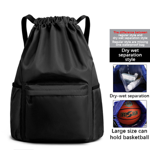 Custom Wafer Proof <b>Drawstring</b> <b>Backpack</b> Draw Gym String Bag for Outdoor Casual <b>Drawstring</b> Bags <b>Backpack</b> <b>Drawstring</b> Bag - Product Image 5
