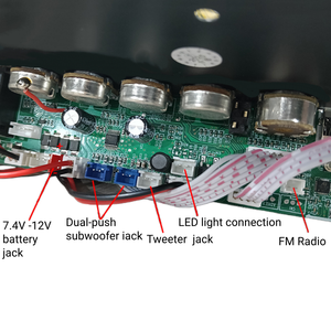 Mono-Kanal für 5.0 USB Digitaler Radioempfänger Verstärkerplatine TF MIC Aufnahme FM Drahtlose Musik AUX Heim 3-12W Ausgang - Product Image 3