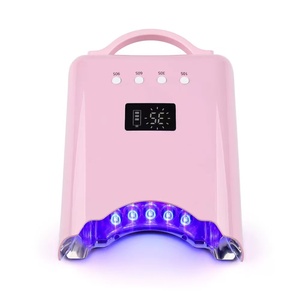 Lampe à ongles portable 78 Watts, best-seller, à activation par capteur, sans fil, rechargeable, UV LED - Product Image 4