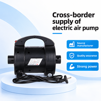 Pompe à air extérieure portable 1600W, gonfleur double usage alimenté en courant alternatif, modèle gonflable, ABS importé, vente en gros usine