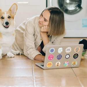 100 pièces jésus Phrase Cartoontastic autocollants <span class=keywords><strong>pour</strong></span> bagages Scooter <span class=keywords><strong>ordinateur</strong></span> portable décoration <span class=keywords><strong>Bible</strong></span> inspiré Design - Product Image 4