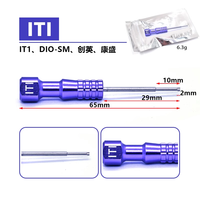Prix d'usine Kit manuel chirurgical pour implants dentaires multicolores Ensemble de pilote de prothèse universelle en plastique médical pour implants dentaires