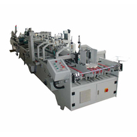 Machine à coller pliante automatique de boîte à ligne droite de carton/machines de colle de dossier