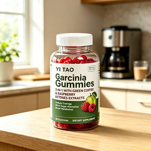 Gummies Probiotiques à la Canneberge Marque Blanche avec Vitamine C, Véganes et Naturelles, Favorisent la Santé Digestive et Stimulent le Métabolisme pour Adultes - Product Image 2