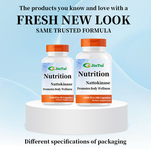 Capsule di Nattokinase a Marchio Proprietario OEM/ODM, 4000 FU per Porzione, Certificato Halal, 60 Pillole/Flacone, Supporto per il Cervello - Product Image 3