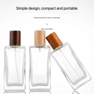 Квадратный стеклянный флакон для духов, 50 мл - Product Image 2