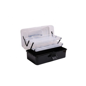 Caja de Pesca <span class=keywords><strong>FJORD</strong></span> en Oferta, Caja de Aparejos de Pesca Multifuncional de Plástico, Caja de Herramientas de Pesca Impermeable - Product Image 4