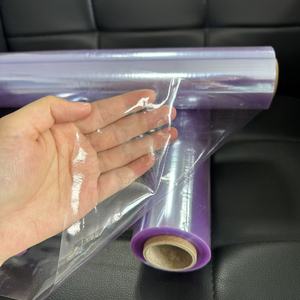 <span class=keywords><strong>Film</strong></span> transparent violet PVC <span class=keywords><strong>Film</strong></span> PVC transparent <span class=keywords><strong>Film</strong></span> PVC brillant rouge pour couverture de livre - Product Image 5