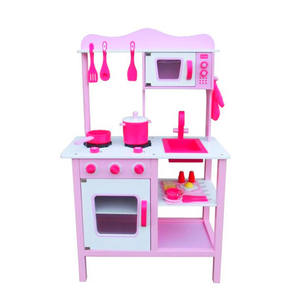 Ensemble de <span class=keywords><strong>cuisine</strong></span> éducatif en bois, écologique, non toxique, style tendance, pour enfants de 2 à 7 ans, taille personnalisable - Product Image 2