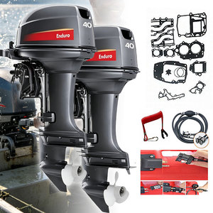 Moteur hors-bord 2 temps 40 CV à arbre court pour bateau de pêche - Product Image 6