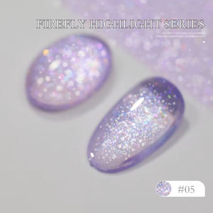 Gel de <span class=keywords><strong>Manicura</strong></span> Transparente Holográfico Personalizado Hema Free, Colorido, Brillante, Efecto Hielo, Gel UV Súper Flash - Product Image 5