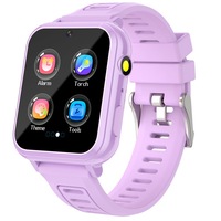 Reloj Inteligente para Niños S16 con Varios Juegos Educativos, Pantalla de 1.54 Pulgadas, Podómetro
