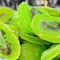 Chinese Natuurlijke Biologische Gedroogde Gesneden Kiwi 'S Van Hoge Kwaliteit Zoete Groene Gedroogde Kiwi 'S