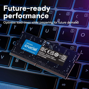 32GB DDR5 <b>RAM</b> 5600MHz Laptop SODIMM 262 Pin Compatible 13th Generation Core Suitable for 6000 CT32G56C46S5 - Product Image 3