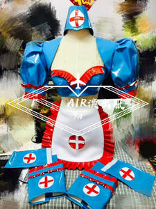 ファッションステージダンスパーティーバーナイトクラブGOGOダンスショーブルーナースセクシーコスプレパーティーコスチューム - Product Image 3