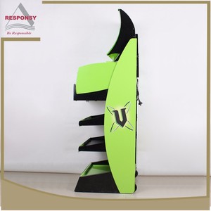 Custom Fashion Multilayer Metal Flooring Rack Detachable and Removable Beverages <b>Display</b> <b>Stand</b> - Product Image 2