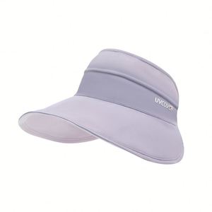 Chapeaux d'été pour femmes Chapeau de soleil double face Femme Été Anti-UV Large Brim Visor Cap Outdoor Sports Sun Visor Hats - Product Image 3