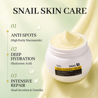 Crème à l'essence d'escargot TWG RTS 60g Soin de la peau Raffermissante Anti-rides Hydratante Blanchissante Crème pour le visage Hydratante Anti-âge