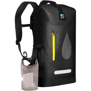 Échantillon gratuit Sac étanche - Sac à dos étanche à enroulement pour garder l'équipement au sec pour le kayak avec étui étanche pour téléphone - Product Image 3