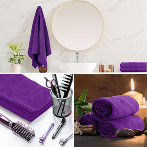 ผ้าเช็ดทำความสะอาดไมโครไฟเบอร์แบบแห้งเร็ว ผ้าขนหนูเนื้อนุ่มแบบใหม่ ผ้าเช็ดแห้งแบบวงแหวน สำหรับเบาะรถยนต์ ขายส่ง - Product Image 3