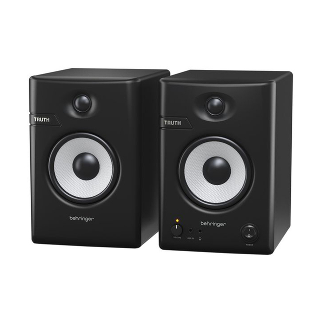 Behringer Truth 4.5 Active Studio Monitor Speakers Pair Indoor 2-way 4.5 Inch Powered Sound Box Music Equipment for Multimedia
