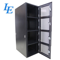 Armoire de serveur 19 pouces 42U pour centre de données en co-location, armoire de réseau avec porte ventilée, protection IP20, capacité de charge statique de 1000 kg