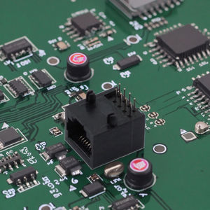 Conector Ethernet <span class=keywords><strong>de</strong></span> 90 grados integrado <span class=keywords><strong>de</strong></span> 8 puertos Módulo Magjack RJ45 Montaje en panel JISJACK G71E0168X2AEU - Product Image 3